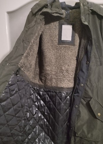 haki yeşil erkek parka - Görsel 3