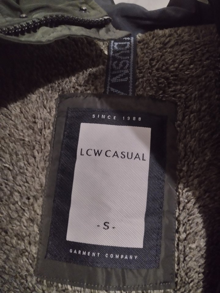 haki yeşil erkek parka - Görsel 4