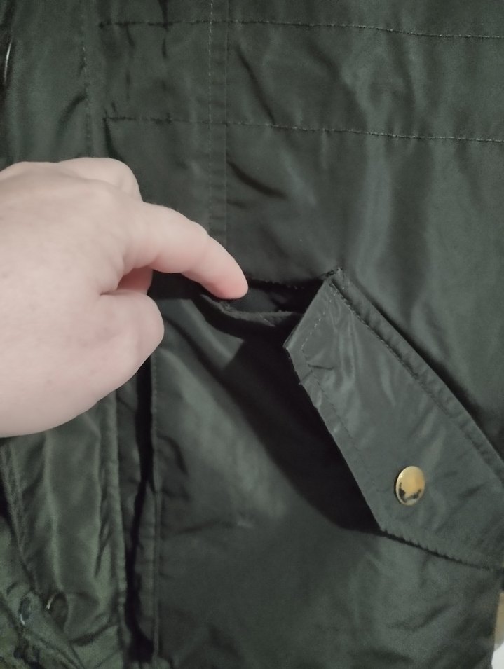 haki yeşil erkek parka - Görsel 5