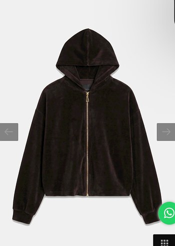 Kahverengi Kadın Süet Eşofman Takımı - Görsel 2