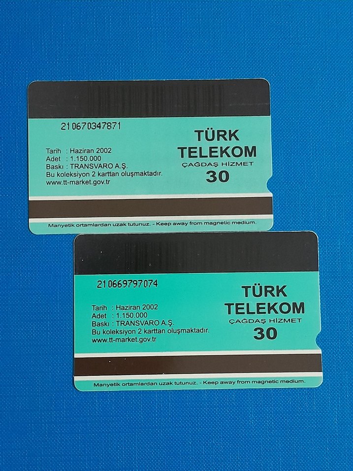 2 ADET TÜRK TELEKOM KARTI - Görsel 2