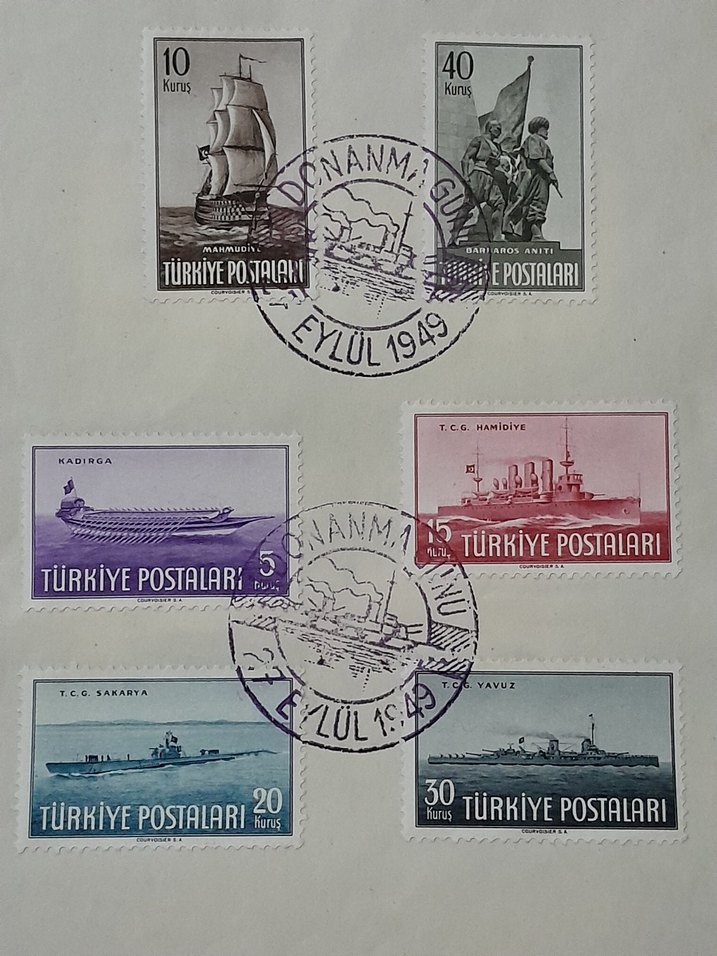 1949 DONANMA GÜNÜ HATIRA Pulları
ÖZEL DAMGALI - Görsel 2