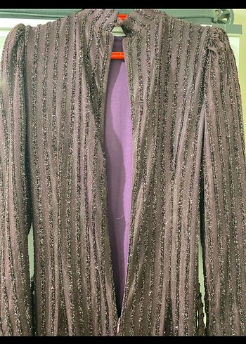 Kadın Mor Piliseli Uzun Elbise - Görsel 5