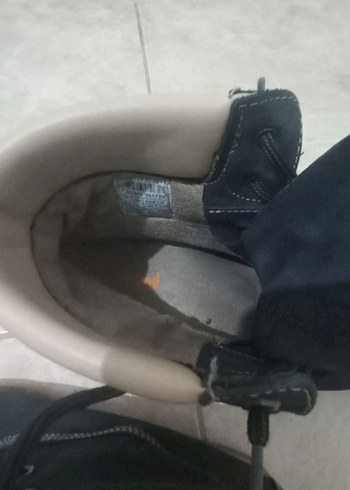 Siyah Süet Erkek Street Style Bot - Görsel 6