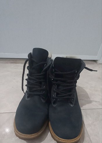 Siyah Süet Erkek Street Style Bot - Görsel 2