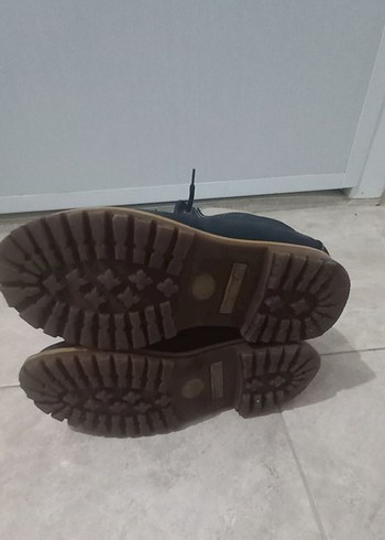 Siyah Süet Erkek Street Style Bot - Görsel 5