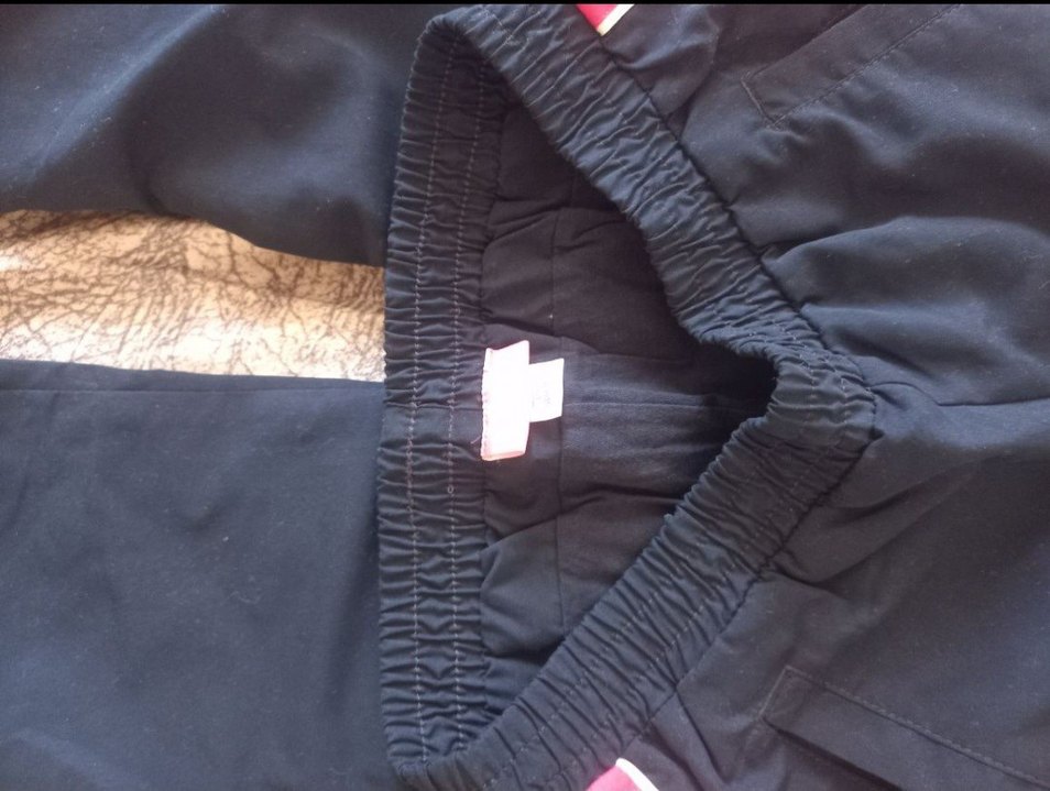 Kız Çocuk Elastik Bel Siyah Eşofman Altı - Görsel 3