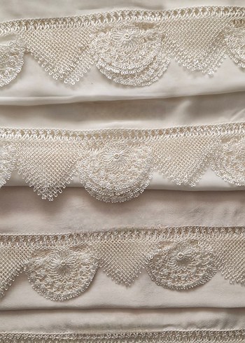 iğne oyası namaz başörtüsü mevlit tülbenti - Görsel 5