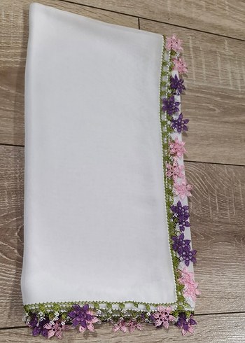 iğne oyası namaz başörtüsü mevlit tülbenti - Görsel 4