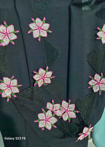 iğne oyası namaz başörtüsü mevlit tülbenti - Görsel 2