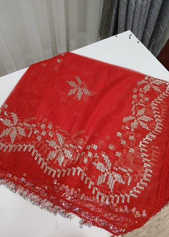 Tel kırma kına örtüsü özel el yapımı - Görsel 5