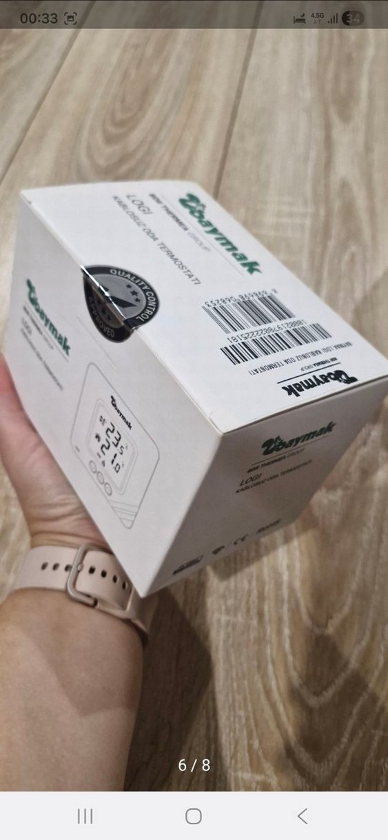 Baymak Kablosuz Oda Termostatı LOGI - Görsel 5