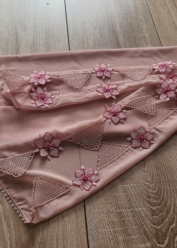 iğne oyası namaz ve mevlid başörtüsü - Görsel 4