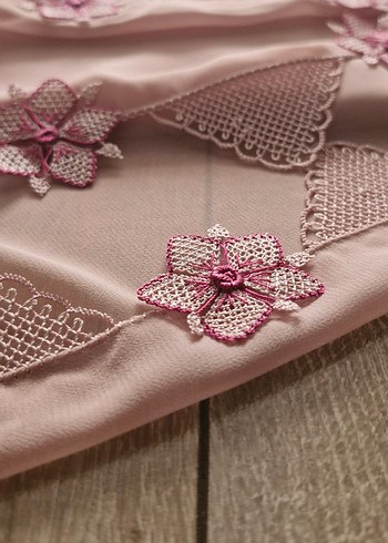 iğne oyası namaz ve mevlid başörtüsü - Görsel 3