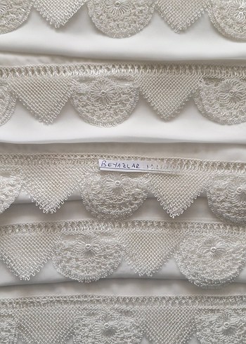 iğne oyası namaz başörtüsü mevlit tülbenti - Görsel 4