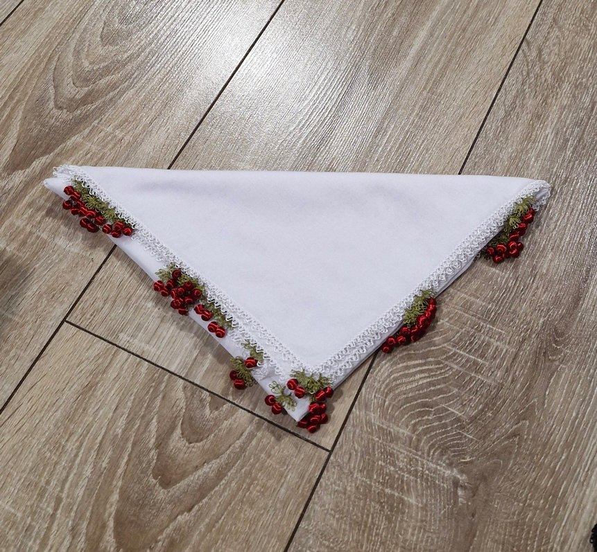 Kiraz iğne oyası Yazma - Görsel 2