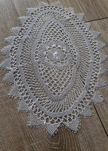 Tepsi örtüsü iğne oyası söz&Nişan için - Görsel 5