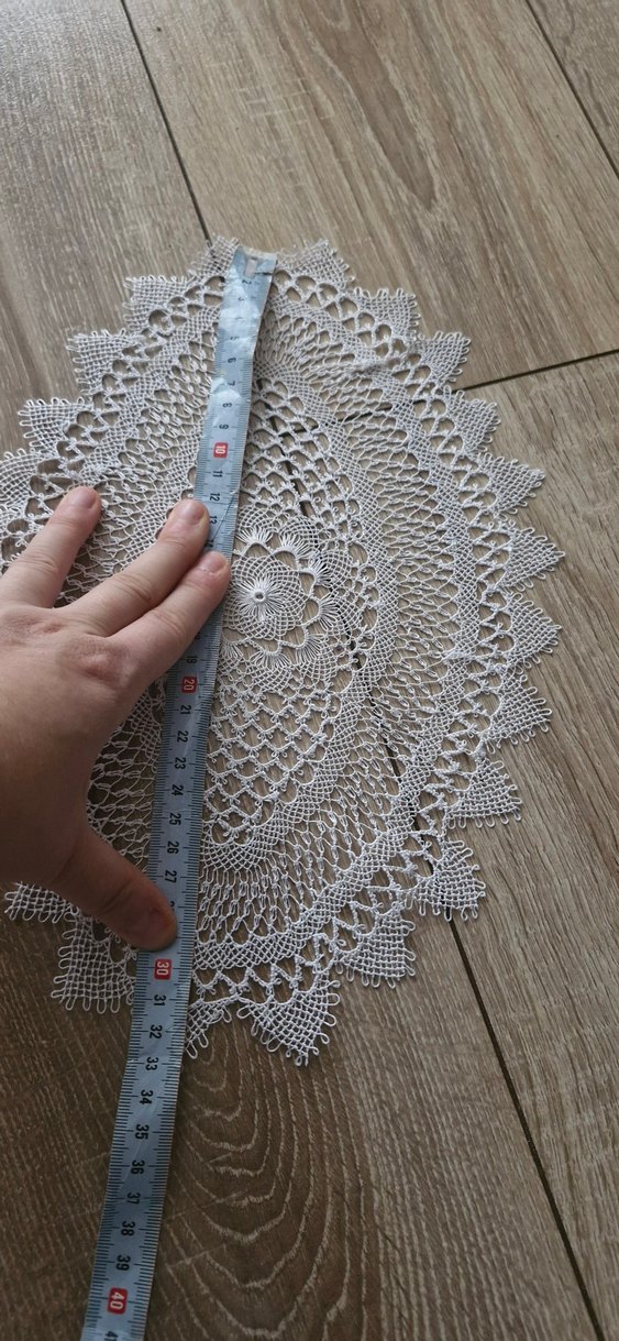 Tepsi örtüsü iğne oyası söz&Nişan için - Görsel 3