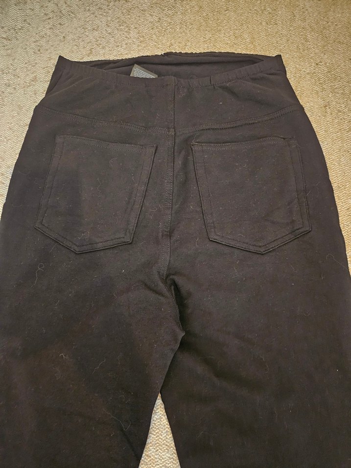 Siyah Hamile Pantolonu, Normal Boy, Regular Fit H&m marka - Görsel 2