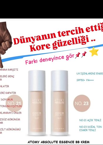 Atomy Absolute Essence BB Krem No.23 Beige - Görsel 2
