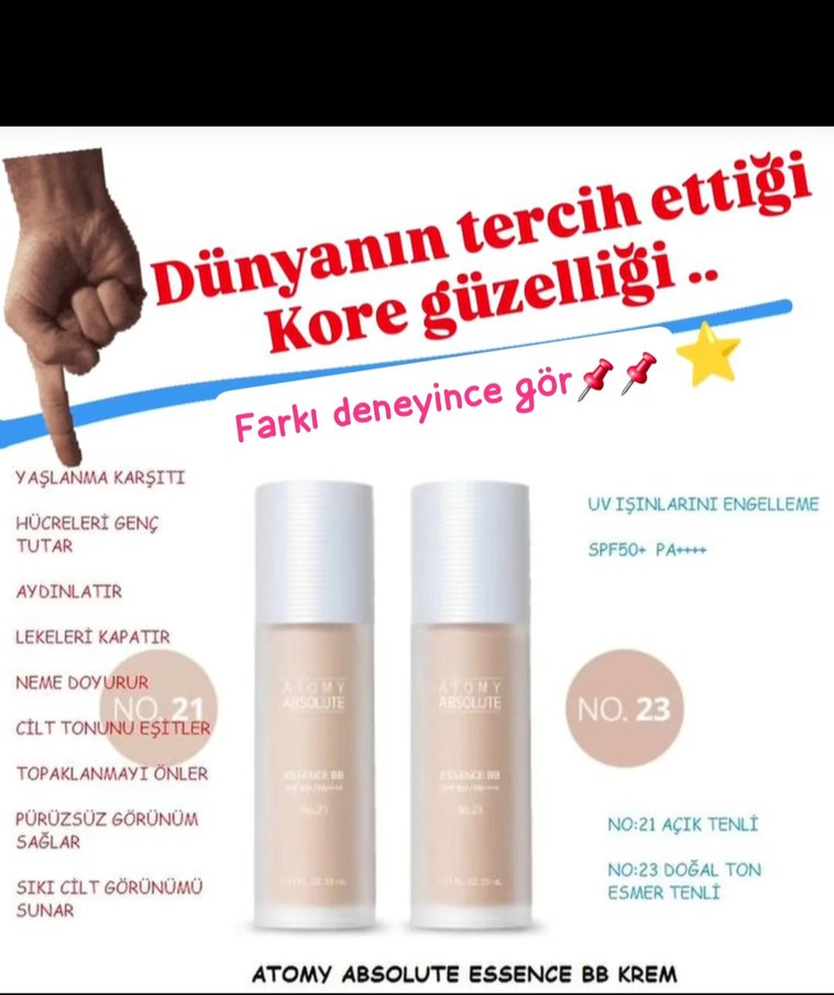 Atomy Absolute Essence BB Krem No.23 Beige - Görsel 2