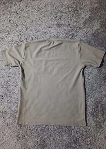 Gri Erkek Basic Tişört - Görsel 2