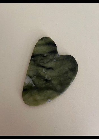 Yeşim Taşından Kalp Şekilli Masaj Aleti - Görsel 2