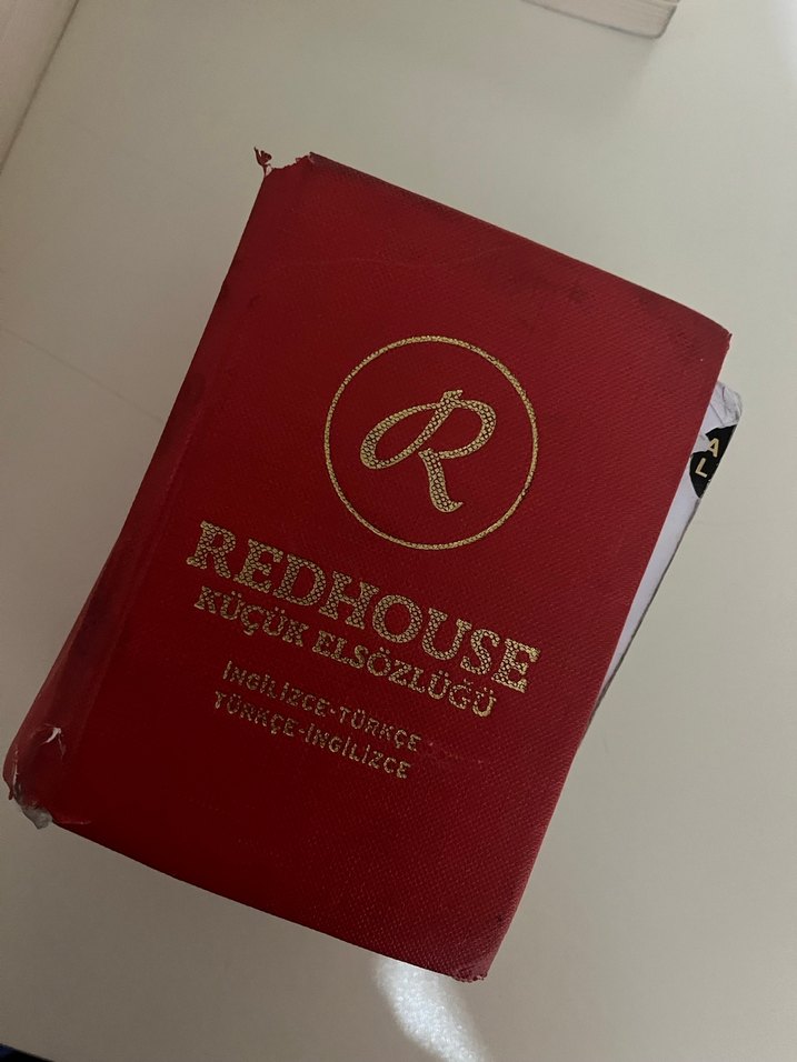 Redhouse Küçük Sözlüğü Türkçe-İngilizce - Görsel 3