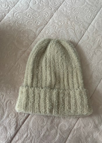 Bej Örgü Kadın Bere - Görsel 5