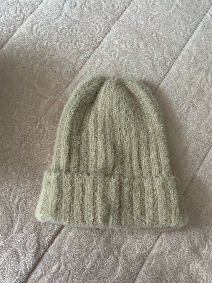 Bej Örgü Kadın Bere - Görsel 5