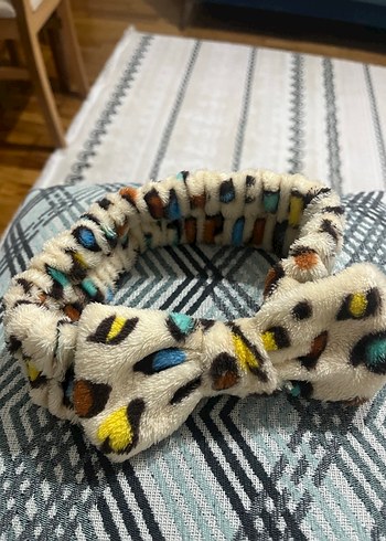 Renkli Peluş Detaylı Bohem Saç Bandı - Görsel 2