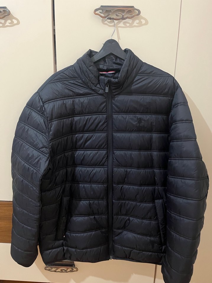 Siyah Fermuarlı Erkek  Mont - Görsel 2