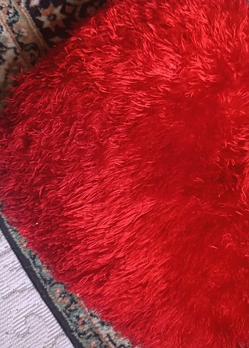 Kırmızı Nakışlı Kalp Şekilli Çocuk Yastığı - Görsel 3