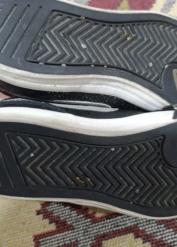 Erkek Siyah Bağcıklı ve Cırtlı Spor Ayakkabı - Görsel 5