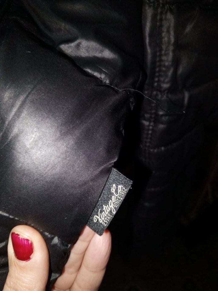 Vintage Siyah kadın Rozet - Görsel 4