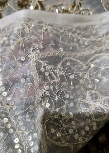 Parlak Çok Renkli Nakışlı sehpa Örtüsü - Görsel 2