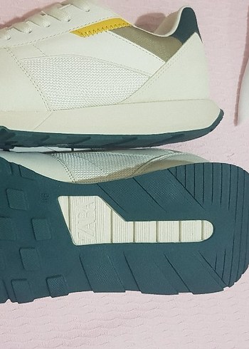 Beyaz Erkek Spor Ayakkabı - Zara 46 Beden - Görsel 6