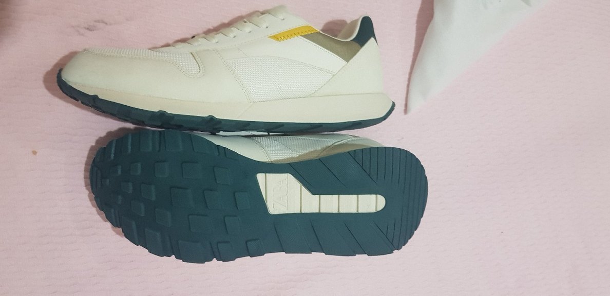 Beyaz Erkek Spor Ayakkabı - Zara 46 Beden - Görsel 5