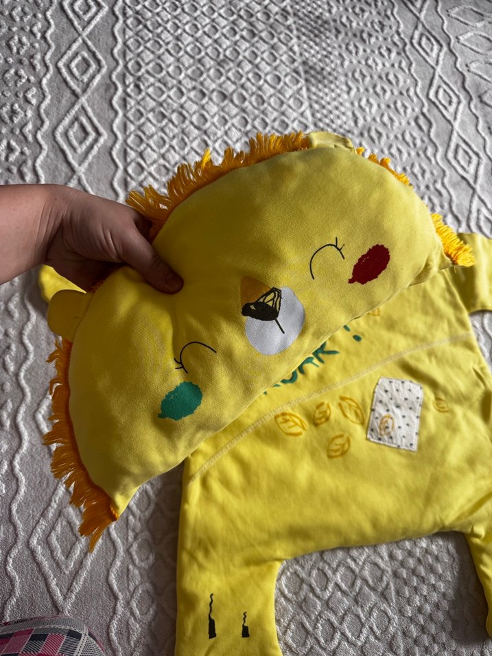 Sarı Aslan Figürlü Çocuk alt acma mınderi - Görsel 2