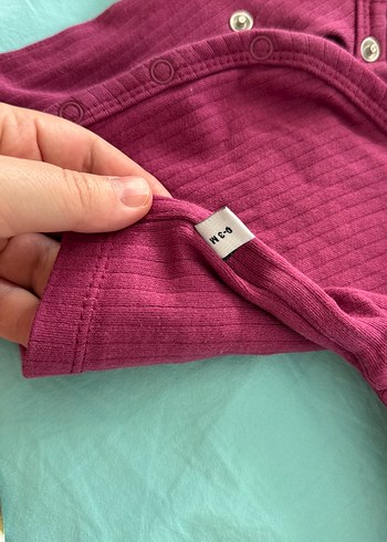 Kız Bebek Uzun Kollu Çiçekli Dantel Takım 0-3 ay - Görsel 4