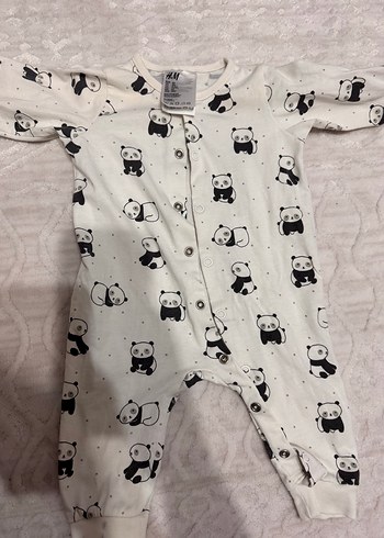 Uzun Kollu Gri Zebra Desenli Erkek kız bebek tulum - Görsel 5