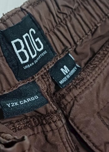 Kahverengi Kadın Keten Bol Kesim Pantolon - Görsel 3