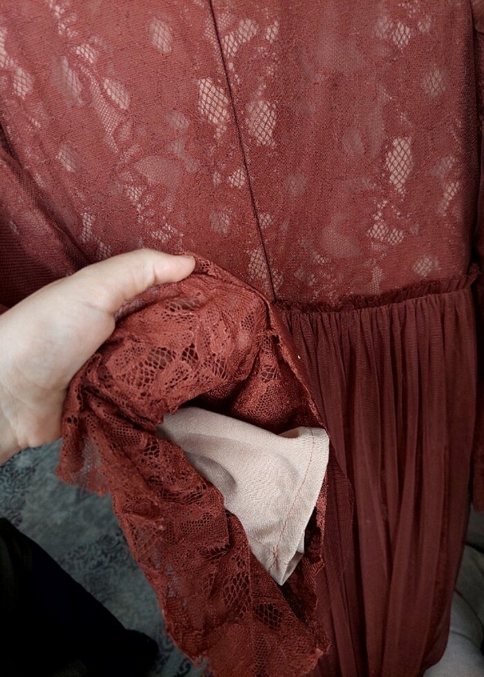 Tesettür elbise - Görsel 4