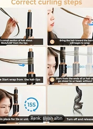 Saç şekillendirici  - Görsel 5