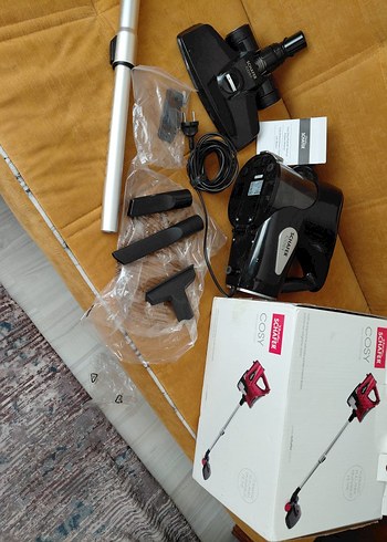 Schafer Cosy Kırmızı Elektrikli Süpürge - Görsel 2