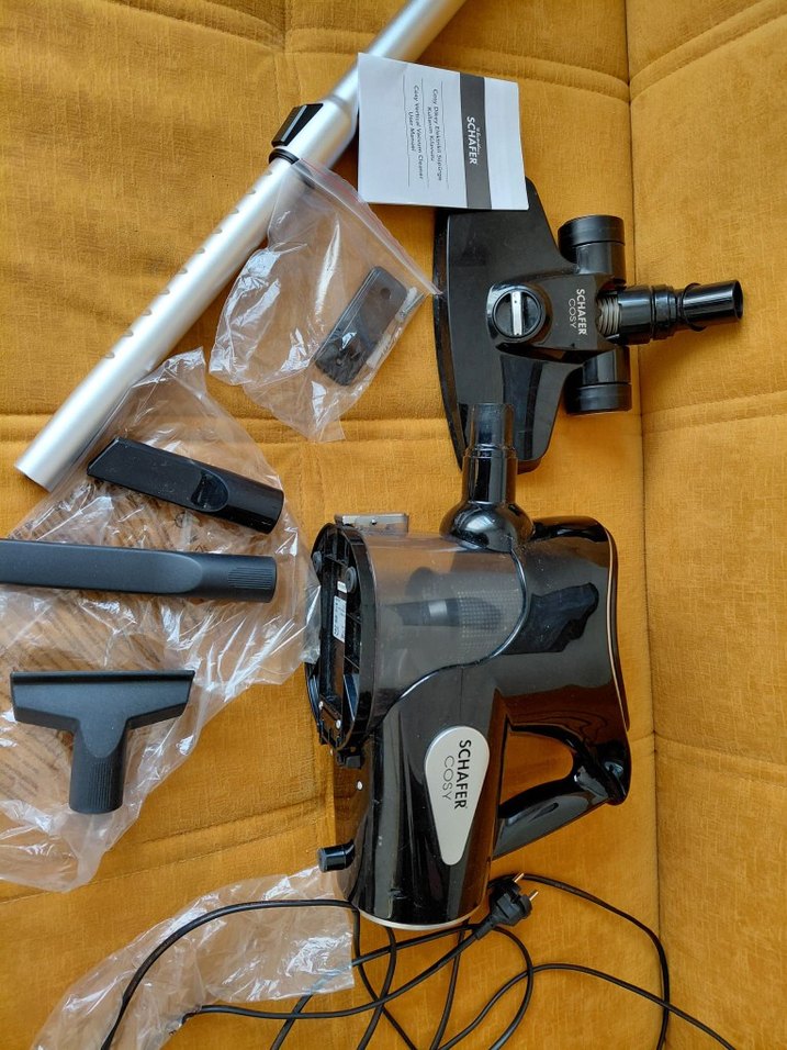 Schafer Cosy Kırmızı Elektrikli Süpürge - Görsel 3