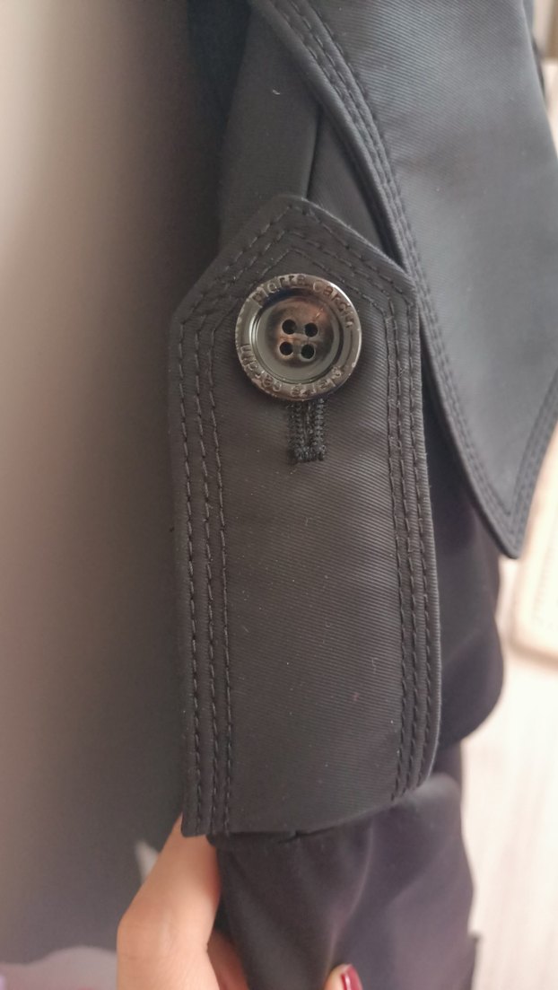 Gri Erkek Midi Boy Düğmeli Trençkot - Görsel 3