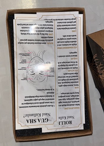 Market yüz taşı ve roll gua sha - Görsel 3