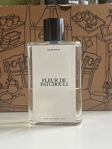 Zara fleur de patchouli parfüm - edp - eau de perfume