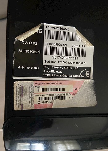 Siyah Grundig Monitör - Görsel 4